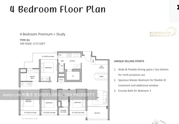 Bloomsbury Residences (D5), Apartment #481154291